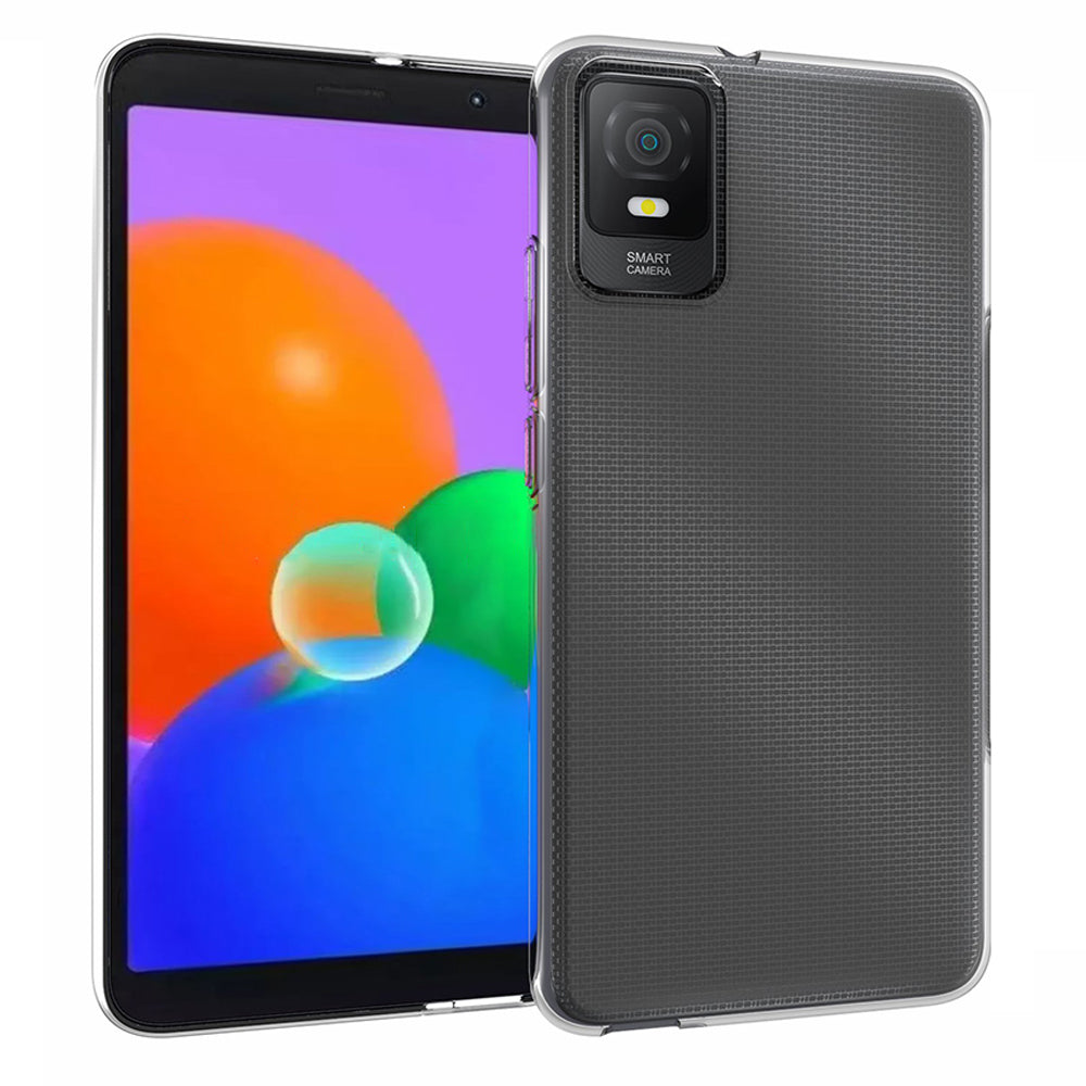 10Pcs/Pack Flexible TPU Phone Case for TCL 403 Inner Watermark-Free Transparent Protective Phone Cover 10Pcs/Pack Flexible TPU Phone Case for TCL 403 Inner Watermark-Free Transparent Protective Phone Cover